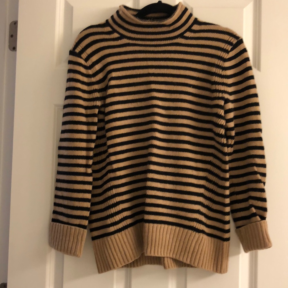 J. Crew stripe tunic sweater